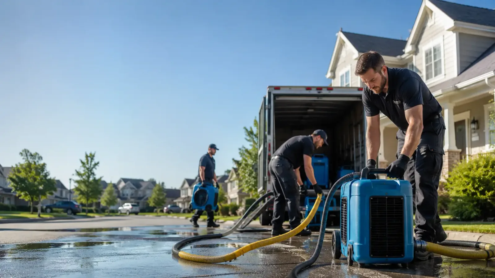 Water Damage Mitigation in Climbing Hill, IA